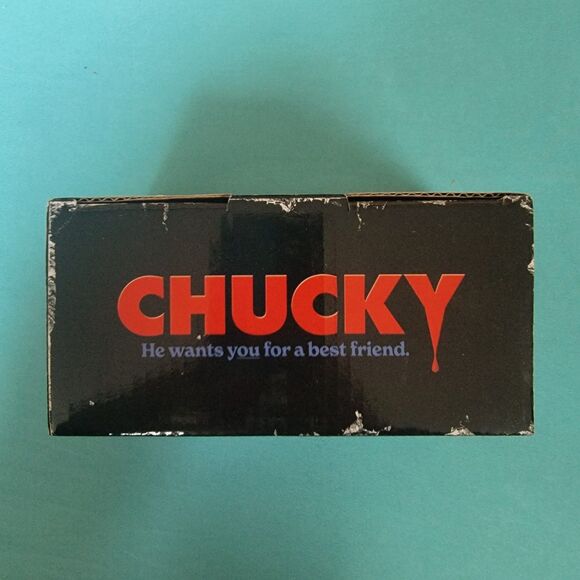 Child's Play Chucky and Tiffany Ceramic Salt and Pepper Shaker Set - Picture 5 of 9